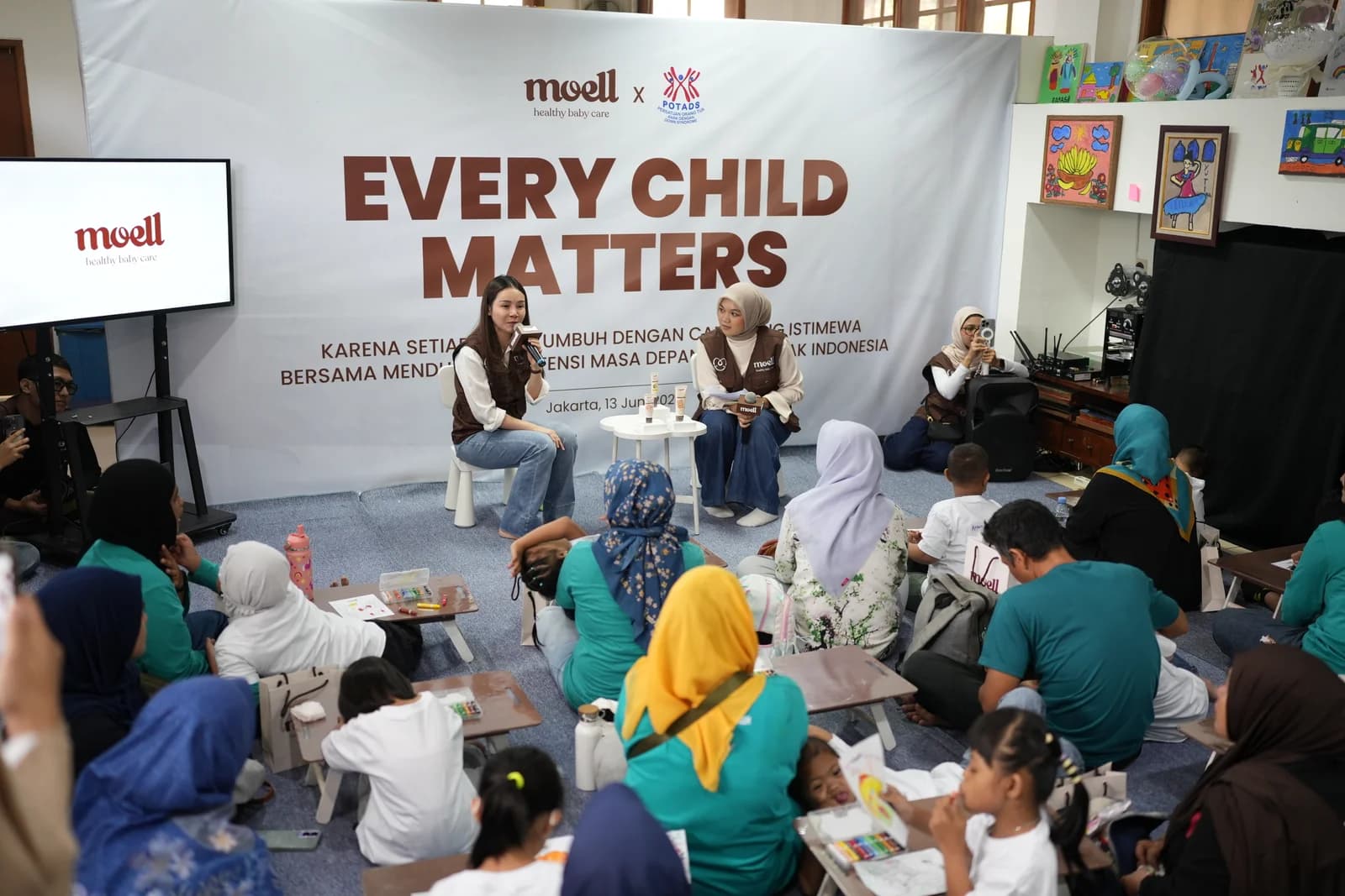 Moell Strengthens Its Commitment to Inclusive Child Development Through CSR Initiative at POTADS South Jakarta